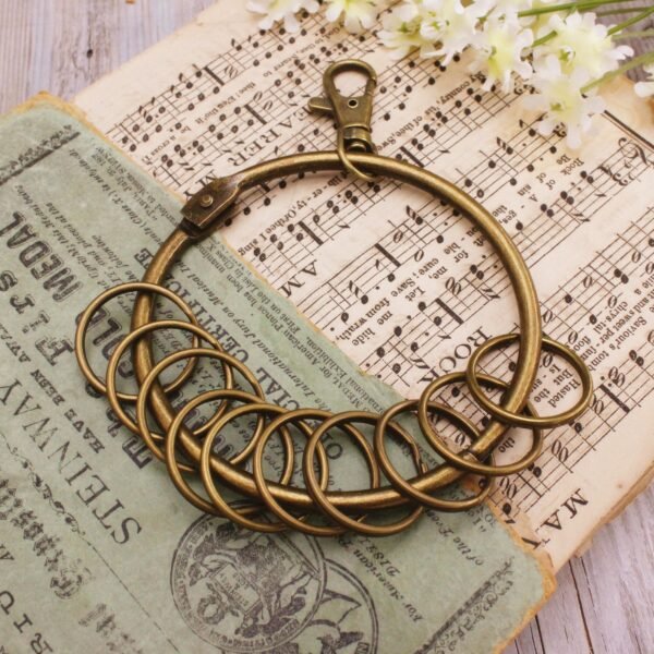 3 Large Rings with 10 Small Rings