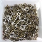 Assorted Steampunk Skeleton Key Beads Pack