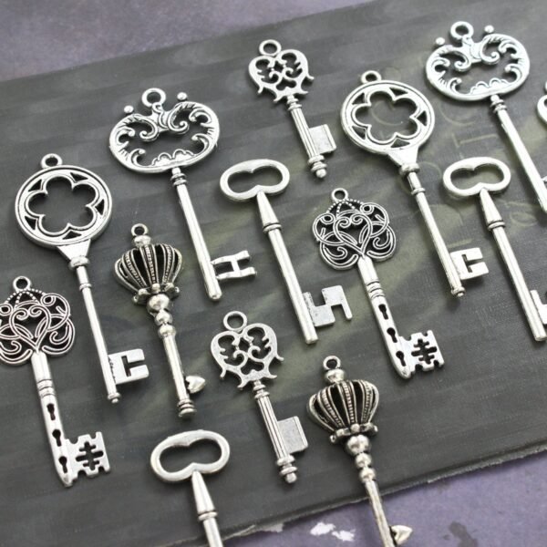 Vintage Skeleton Key Collection for Events