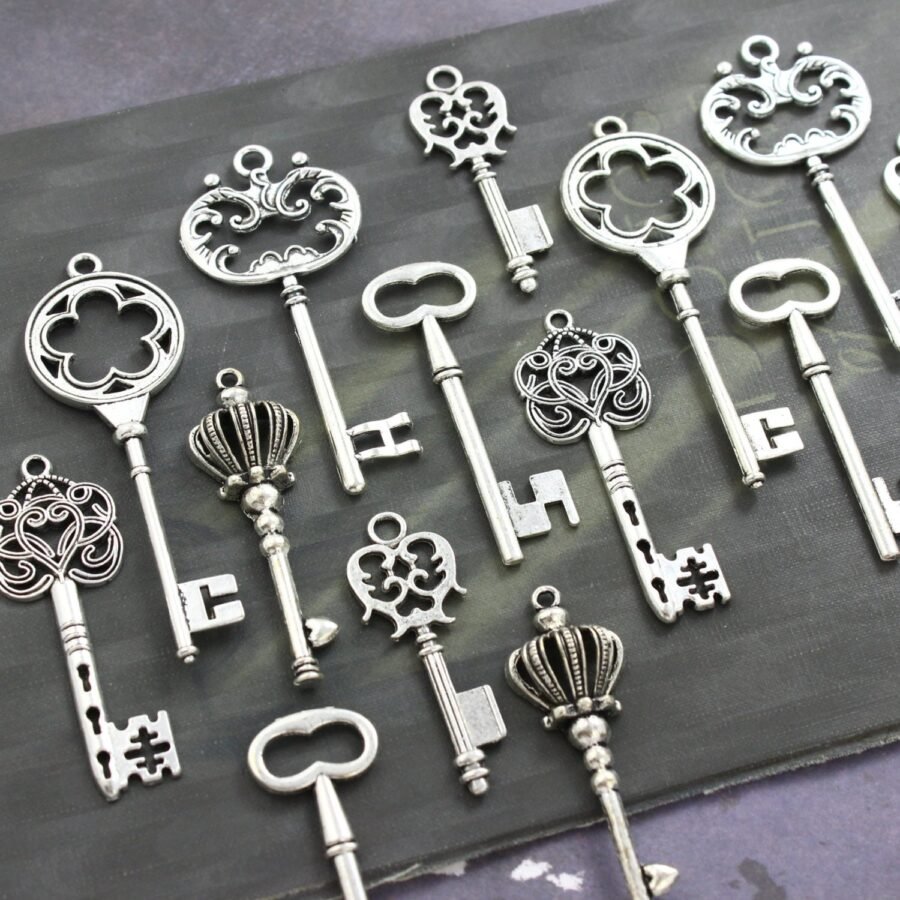 Vintage Skeleton Key Collection for Events